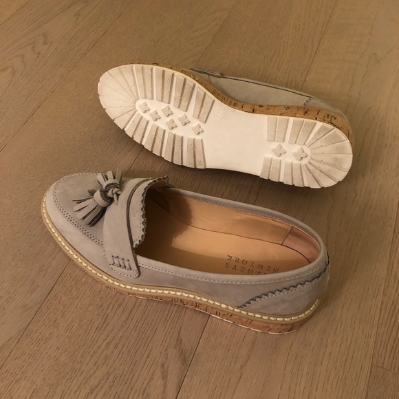 Barney’s New York Women’s Suede Loafers - Picture 5 of 7